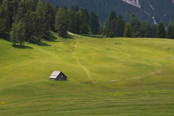 Prato Piazza Val Pusteria — Stok Foto