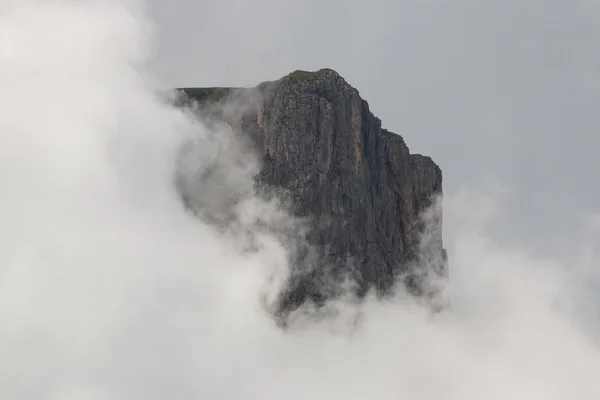 Sciliar in the clouds — Stock Photo, Image