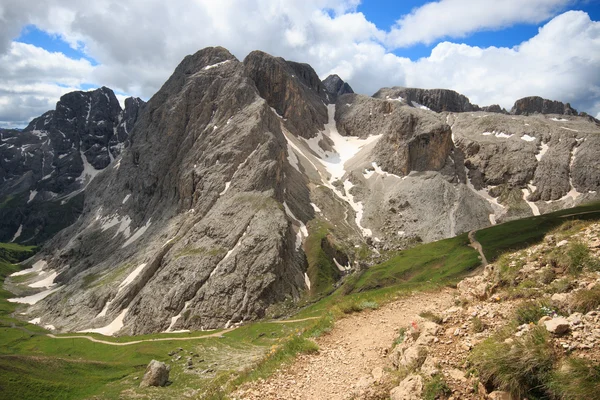 Rosengarten-Gruppe von Antermoia — Stockfoto