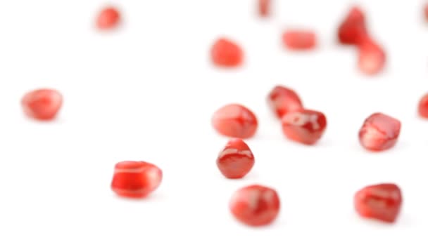 Pomegranate seeds — Stock Video