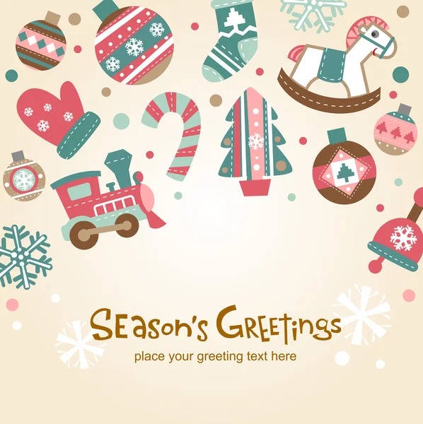 Christmas card — Stock Illustration Christmas card Stock Illustration