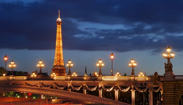 La Torre Eiffel . —  Fotos de Stock