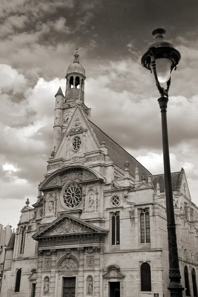 São Etienne-du-Mont. Imagem De Stock