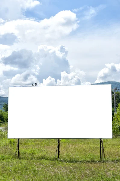 Blank billboard in Thailand — Stock Photo, Image