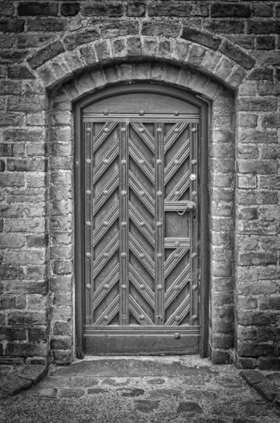 Porta della chiesa monocromatica 02 — Foto Stock