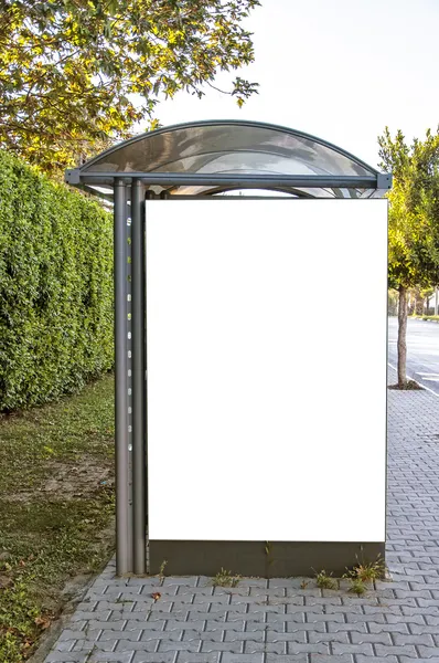 Bus Shelter in Side — Stock Photo, Image