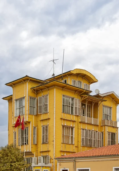 Istanbul dřevěné domy 04 — Stock fotografie