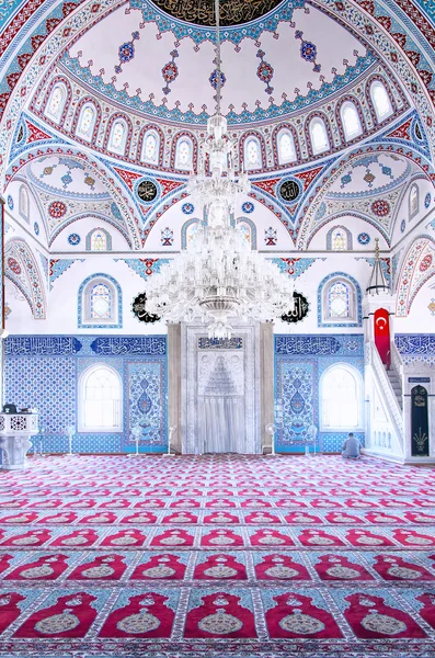 Moschea di Manavgat Interno 01 — Foto Stock