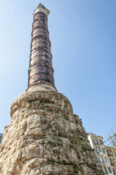 La columna quemada — Foto de Stock