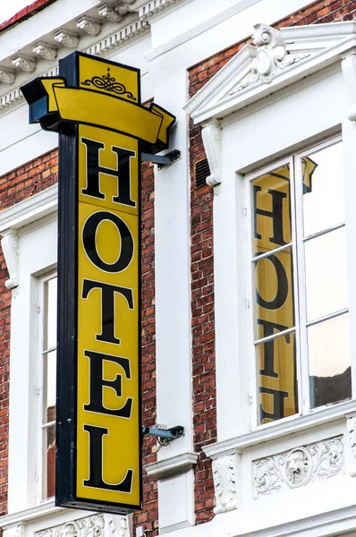 Hotel Sign Lund — Stock Photo, Image