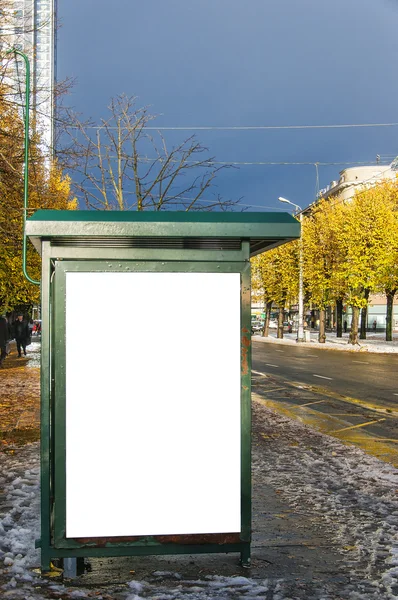 Busshållplats riga — Stockfoto