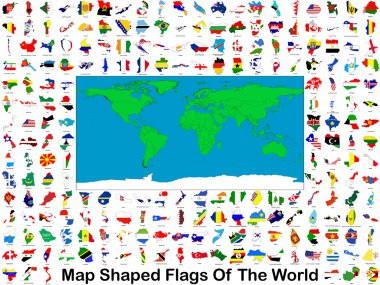 Dünya bayrakları şeklinde göster