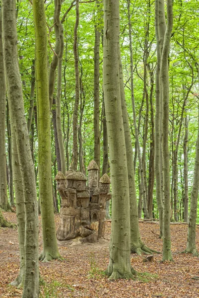 Castle Tree Stump — Stock Photo, Image