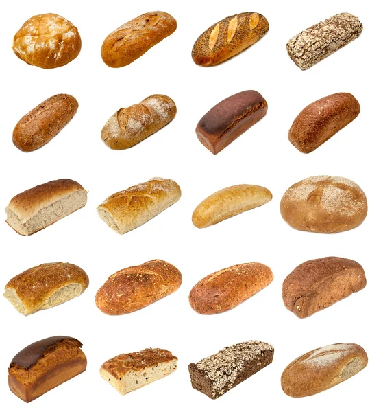 Seleção de pão — Fotografia de Stock