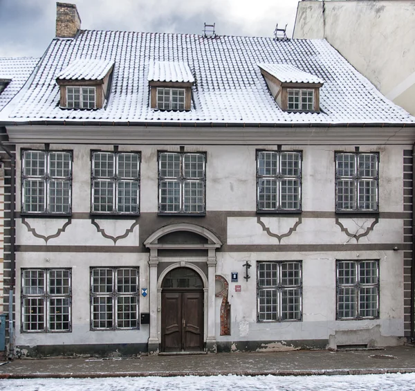 Oud huis in riga — Stockfoto