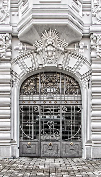 Riga jugendstil viertel 03 — Stockfoto