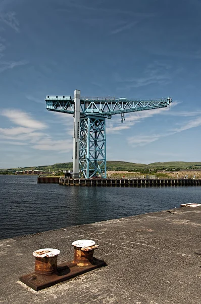 Titan Crane Clydebank 02 — Stock Photo, Image