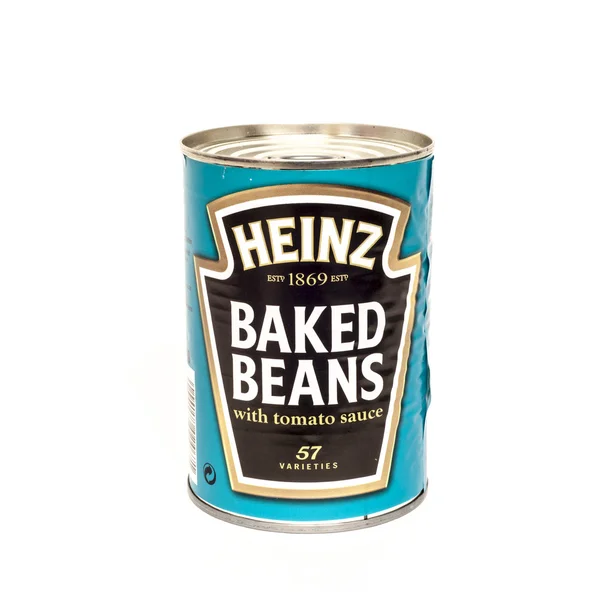 Hienz Baked Beans angled — Stock Photo, Image