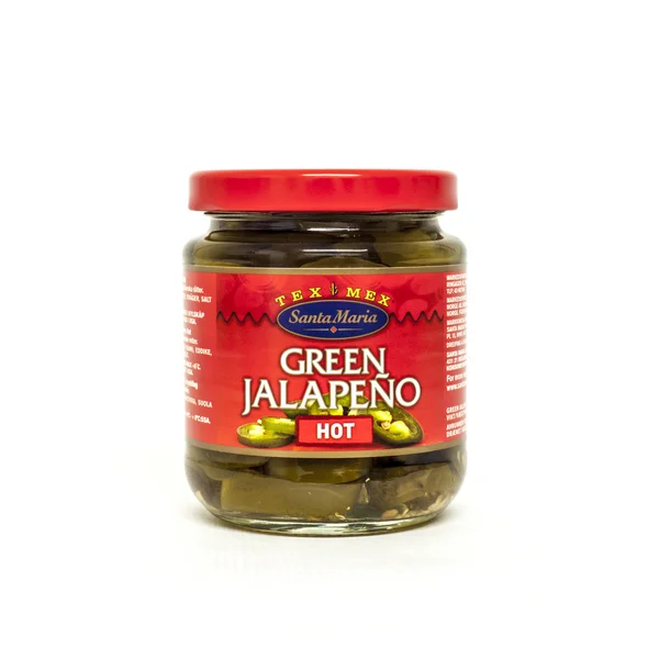 Santa Maria Green Jalepenos — Stock Photo, Image