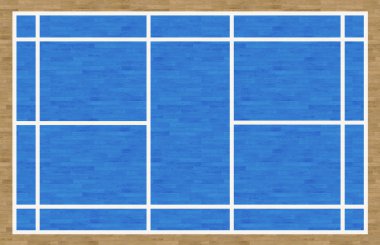 badminton kortu