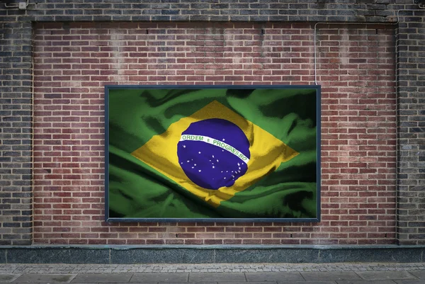 Billboard Brazil — Stock Photo, Image
