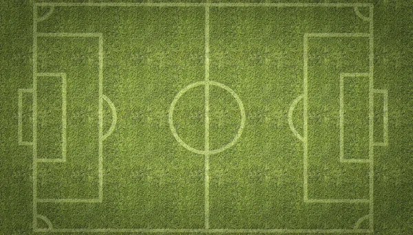 Futebol Futebol Pitch — Fotografia de Stock