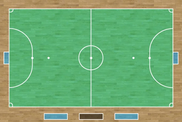 Futsal Court — Stock Photo, Image