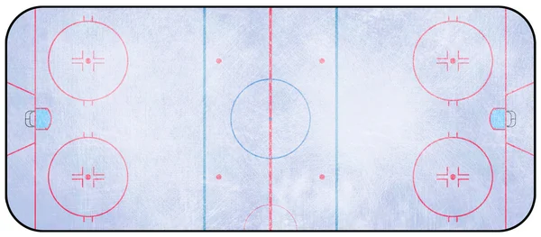 IJshockey ijsbaan — Stockfoto