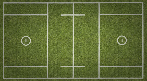 Игровое поле для лакросса с Виньетт
