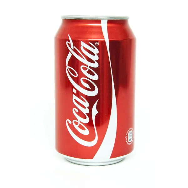 Cokes cola 0, 33l kan — Stockfoto