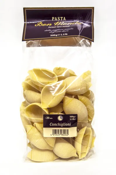 Bon Mondo pasta Conchiglioni — Foto de Stock