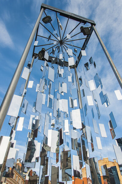 Riga Monument To Christmas Trees