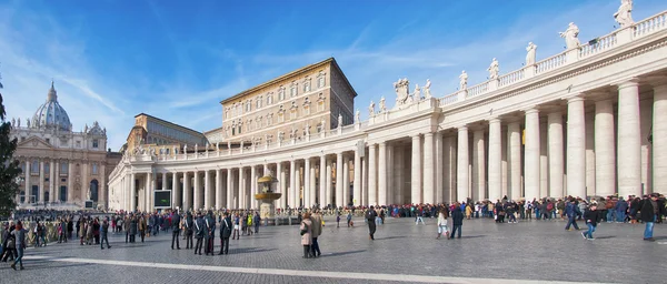 Roma saint peters Meydanı 01 — Stok fotoğraf