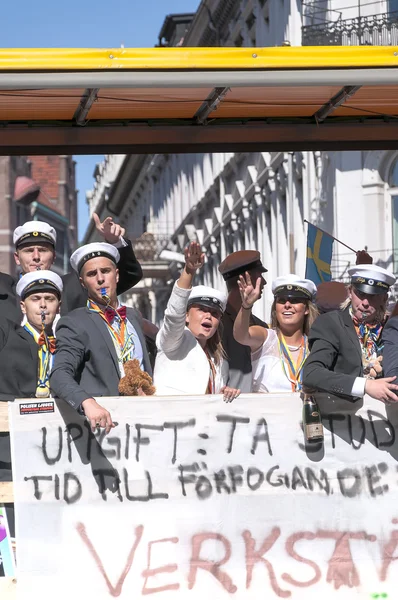 Graduation Day Sweden — Stock Photo, Image