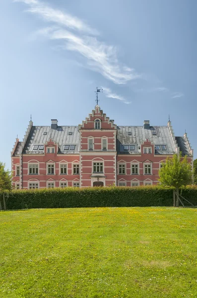 Palsjo Slott Front Lawn — Stock Photo, Image