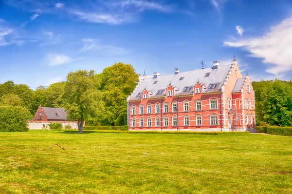 Palsjo slott v Helsingborgu hdr — Stock fotografie