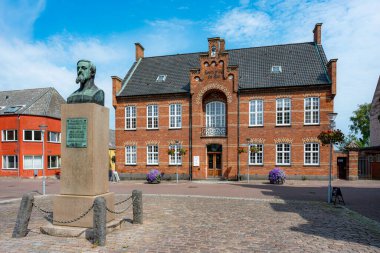 STUBBEKOPING, DENMARK - JUNE 25, 2022: Stubbekobing is a town with a population of 2,230 in Guldborgsund municipality in Denmark