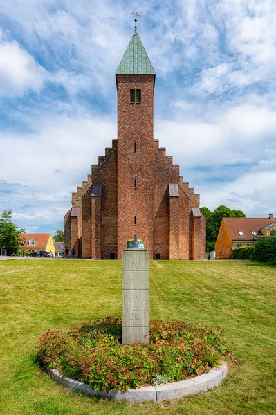 Maribo Cathedral Gothic Cathedral Church Maribo Island Lolland Southeast Denmark — Stock Fotó