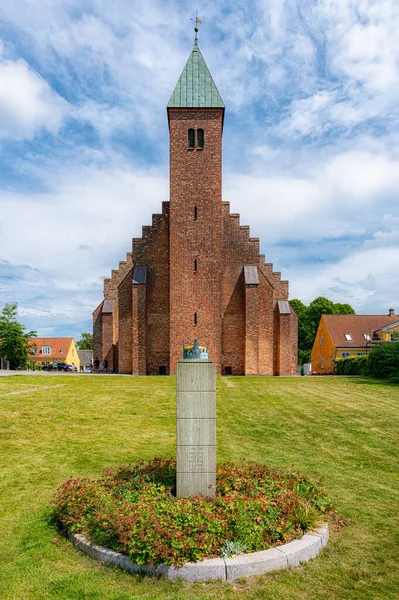 Maribo Cathedral Ist Eine Gotische Kathedralenkirche Maribo Auf Der Insel — Stockfoto