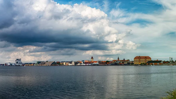 Nykoping Falster Denmark June 2022 City Lies Falster Connected 295 — Stockfoto