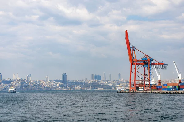 Istanbul Turkey April 2011 Port Haydarpasa Also Known Port Haidar — Stockfoto