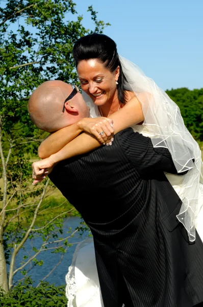 Bride and groom — Stock Photo, Image