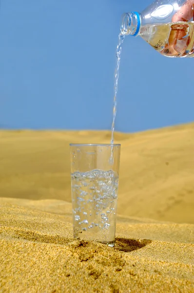 Friss víz és a sivatag — Stock Fotó