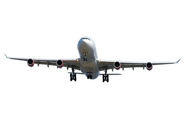 Jumbo vliegtuig — Stockfoto
