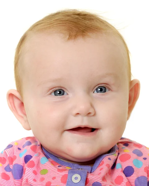 Boldog baba arca — Stock Fotó