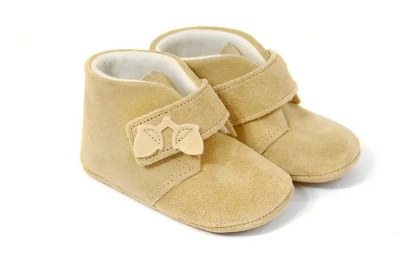 Pair of baby shoes — Stock Photo, Image