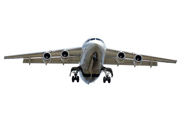 Privat Jet Plane Isolated Clean White Background — Stock Photo, Image