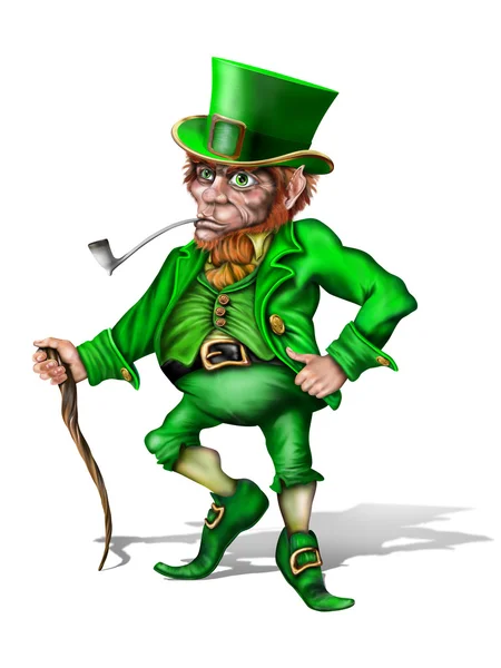 Cheeky Leprechaun — Stock Photo, Image