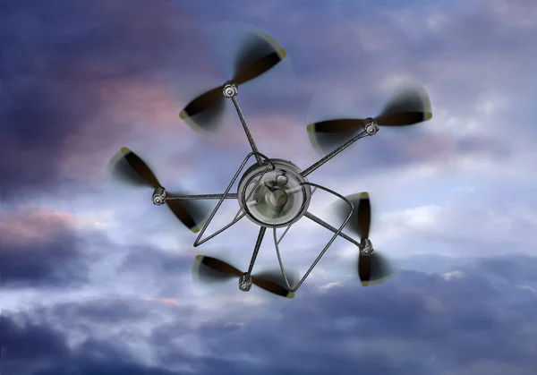 UAV helikopter kamerası — Stok fotoğraf
