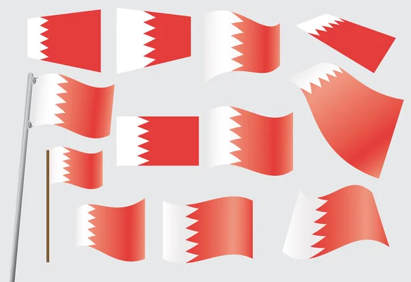 Bahrainin lippu — vektorikuva